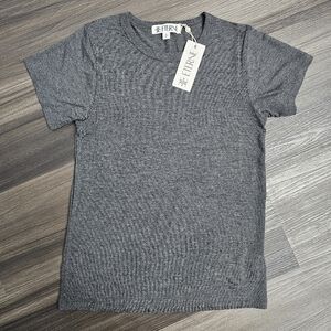 Eterne Gray Short Sleeve Tee